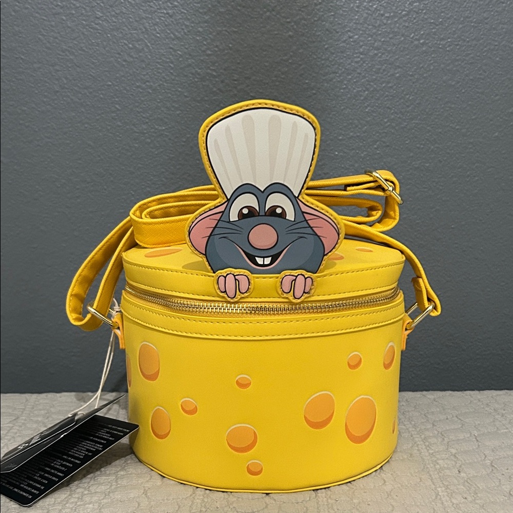 Loungefly Yellow Cheese Crossbody Bag